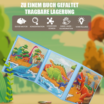Rynx | 3-in-1 Magnetic Puzzle Book