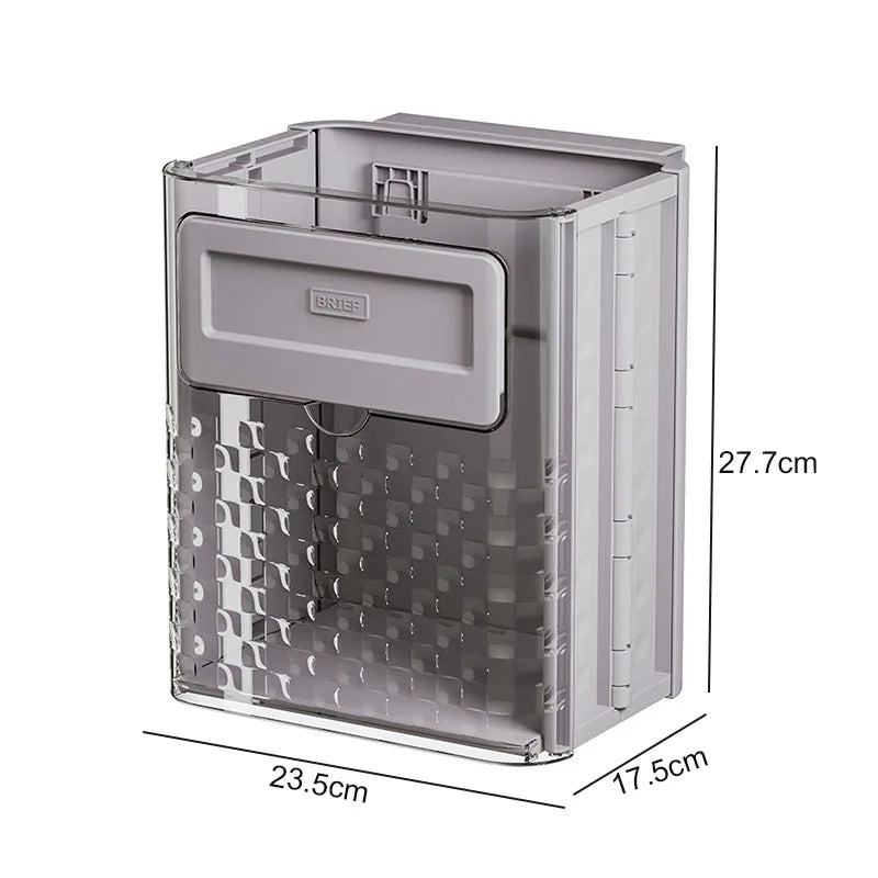 Rynx | Space Saver Door Hanging Foldable Garbage Can