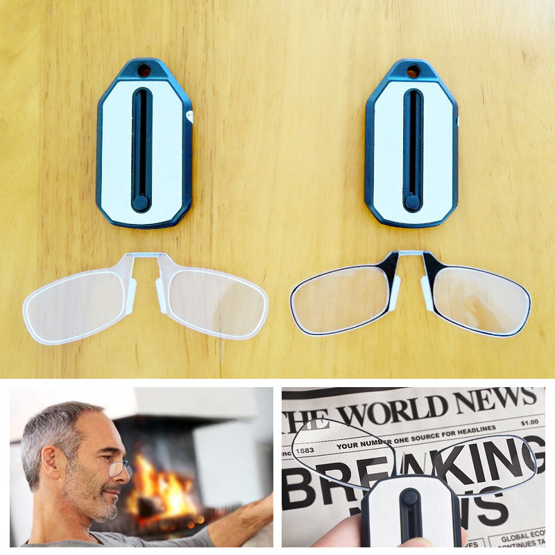 Rynx | Nose clip reading glasses
