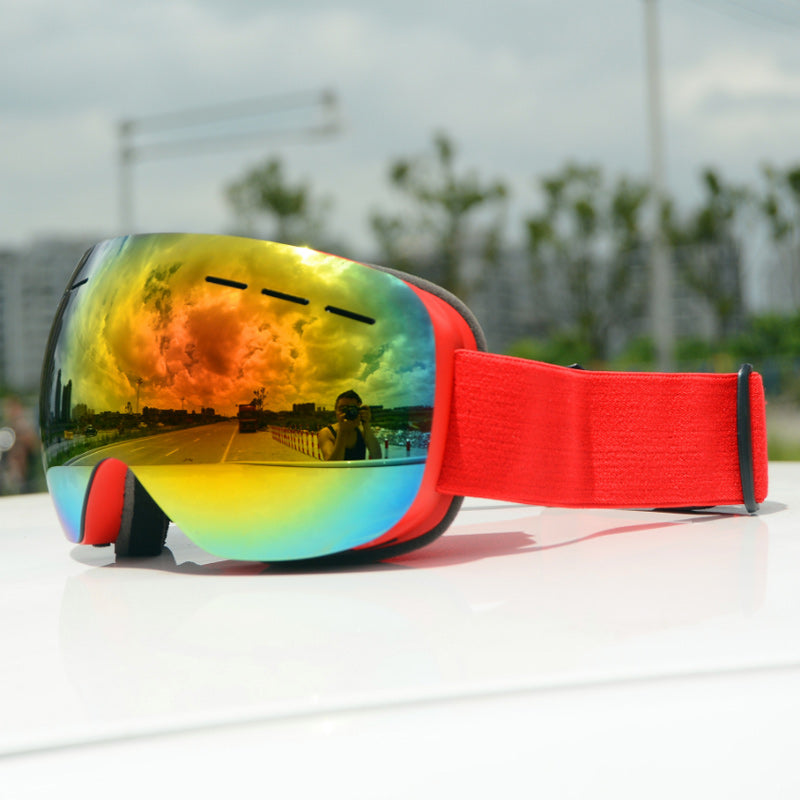 RYNX | Ski Goggles Red frame red lens