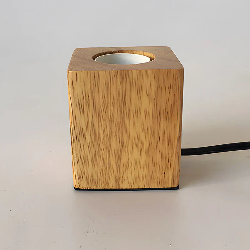 Rynx | CozyCube - Modern Wood Bucket Lamp