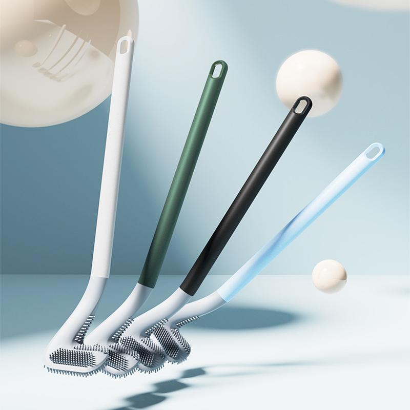 Rynx | Long Handle Flexible Silicone Golf Toilet Brush