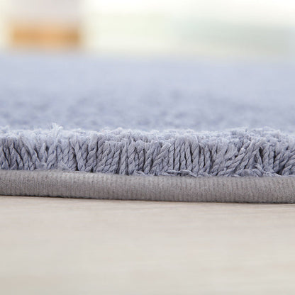 Rynx | Semi-circle Fest purple Tufted Bath Mat, Multiple Sizes Soft Plush Water-absorbent, Non-slip Toilet Mat, Soft Thick Bathroom Rug, Pure Bathroom Mats, Simple Best Bath Rugs, Hot Shower Mat Non-slip, Toilet Rug
