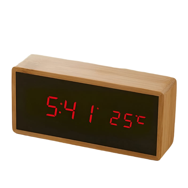 Rynx | ReflectGlow LED Digital Alarm Clock