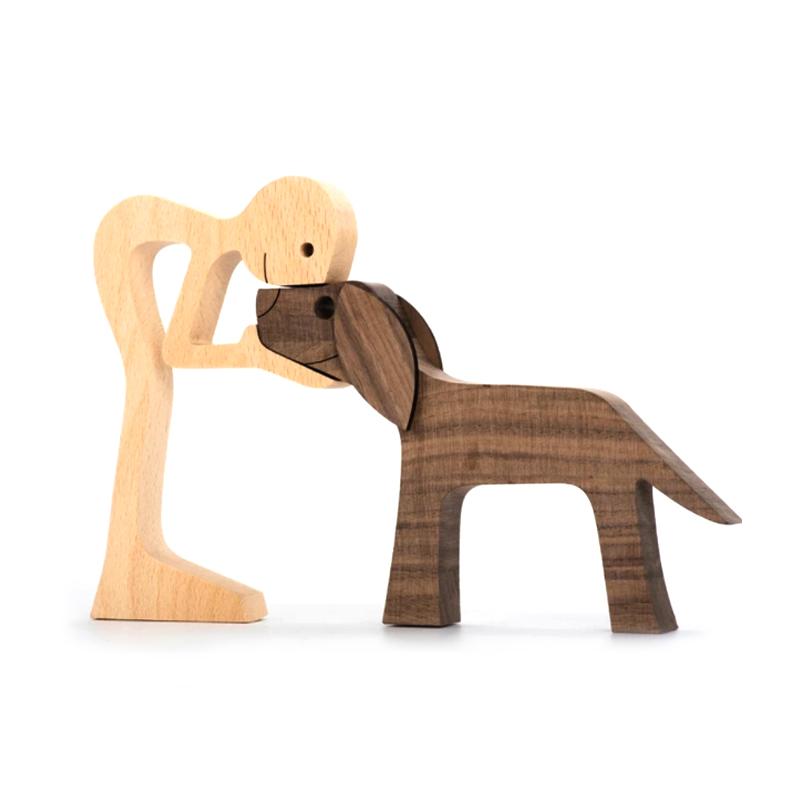 Rynx | Animal Lover Wooden Sculpture Table Decoration