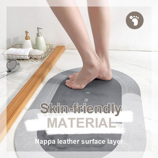 Rynx | Super Absorbent Doormat for Home, Bathroom Soft Quick Drying Mat