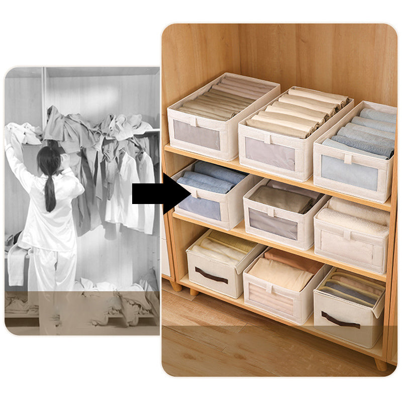 Rynx | Visual Window Cotton and Linen Storage Box