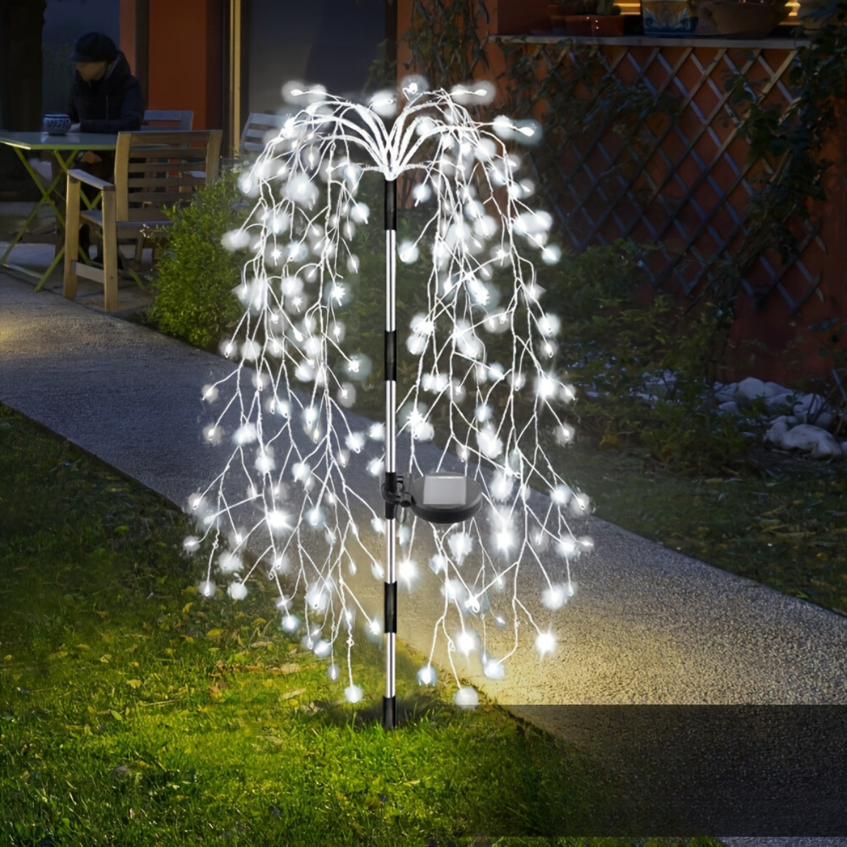 Rynx | SolarGlimmer - Firework LED Garden Lighting on Solar Energy with 8 Light Modes