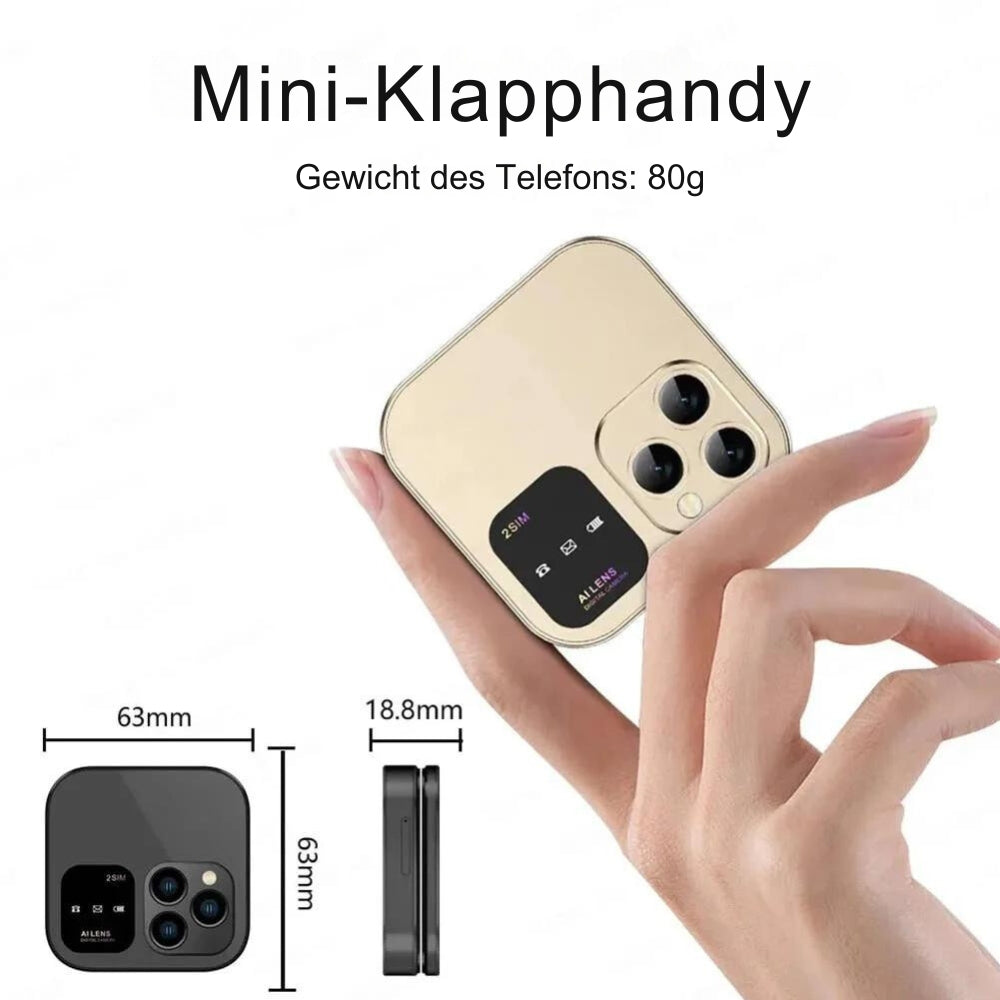RYNX | 2024 New Mini Flip Phone