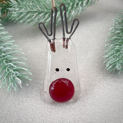 Rynx | Fused Glass Christmas Tree Decoration