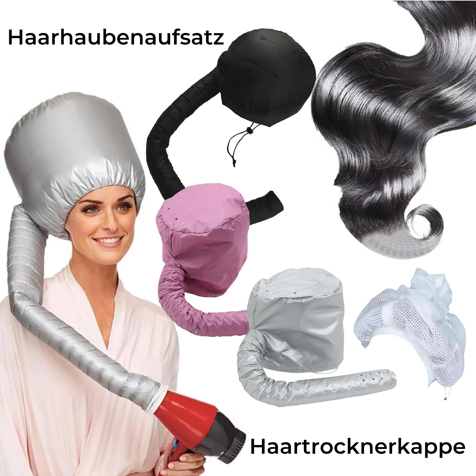 RYNX | Net Plopping Cap For Drying Curly Hair