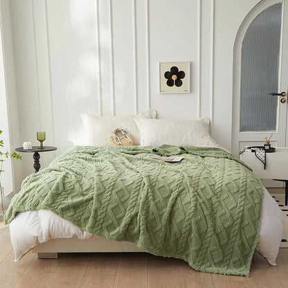 RYNX | Luxury Lambswool Blanket for Bedroom