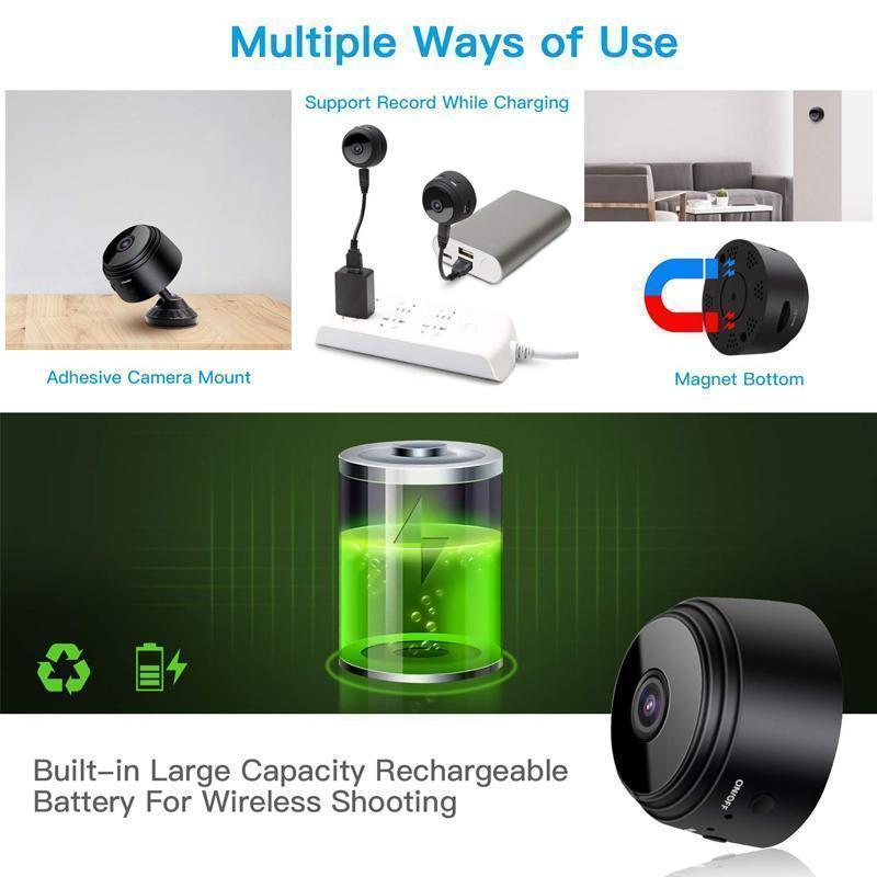 RYNX | 1080p Magnetic WiFi Mini Camera-RV Trailers Reverse Camera