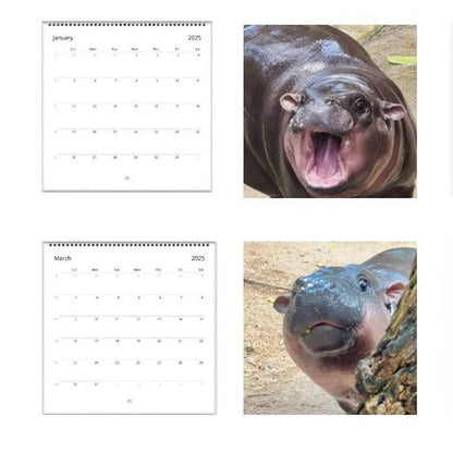 Rynx | Moo Deng Calendar | Calendar 2025