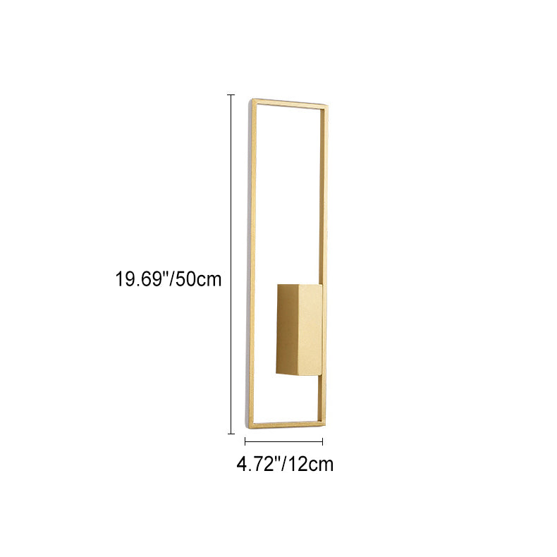 Rynx | Lineva LED Wall Light | Minimalist Rectangle Design | Silicone & Iron | Living Room Lighting