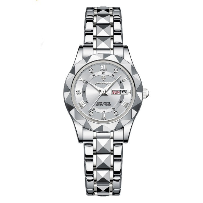 Rynx | Waterproof women's luminous dual calendar watch