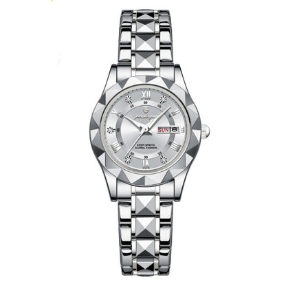 Rynx | Waterproof women's luminous dual calendar watch