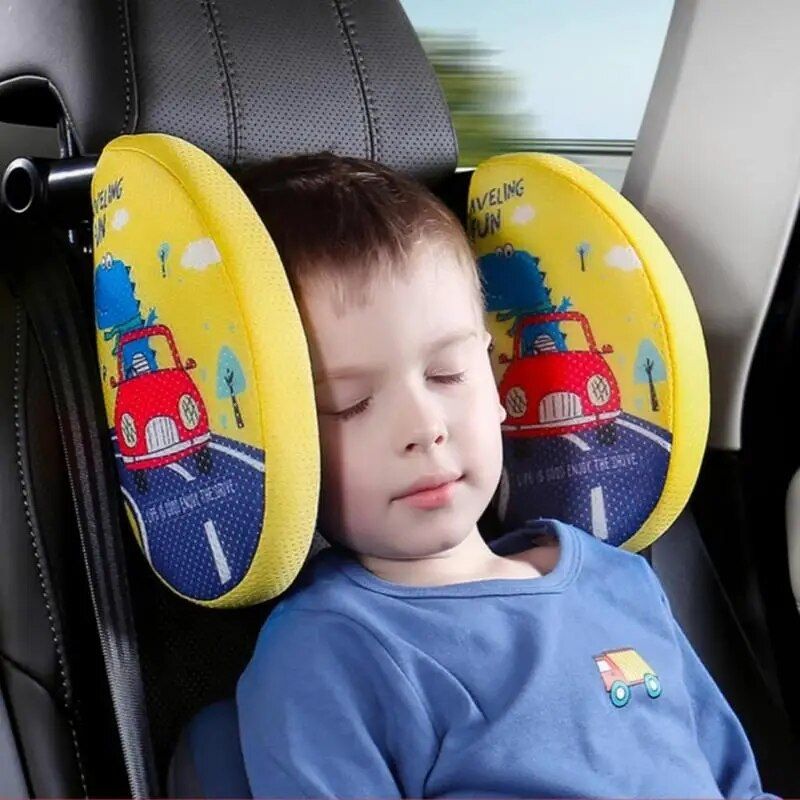 Rynx | Adjustable Car Seat Headrest - Comfortable Headrest for Travel, Suitable for All Ages