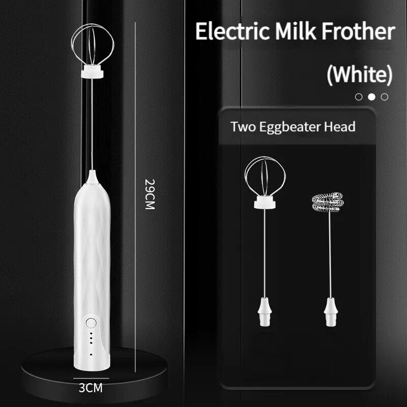 Rynx | 3-speed USB rechargeable hand mixer & milk frother