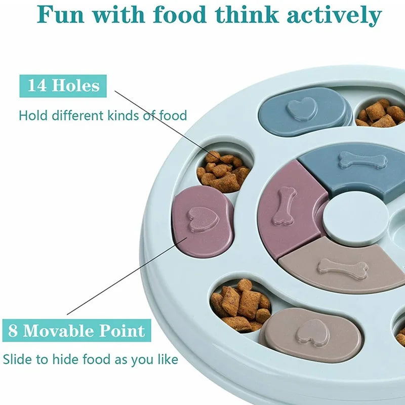 Rynx | Interactive Dog Slow Feeder Bowl - Puzzle Toy