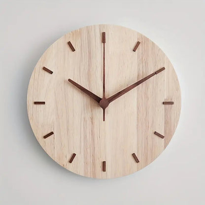 Rynx | Minimalist Aesthetic Wall Clock Made of Wood