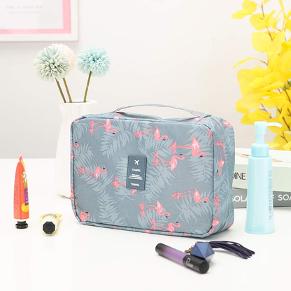 RYNX | Travel Cosmetic Bag Flamingo