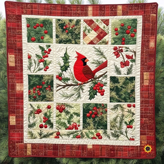 Rynx | Holly Cardinal Quilt