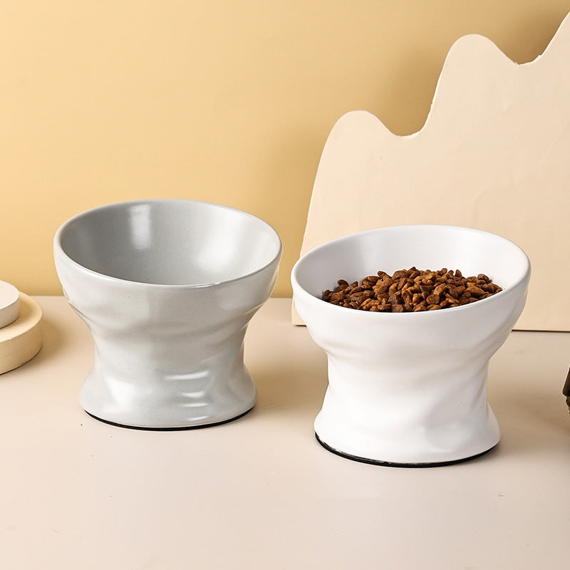 Rynx | Raised Ceramic Cat and Small Dog Bowl