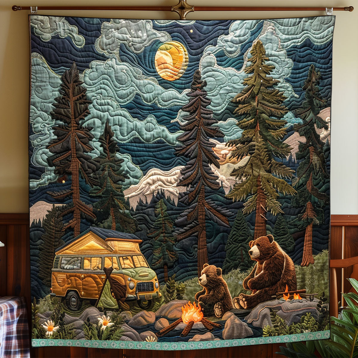 Rynx | Bonding Bear Camping Blanket