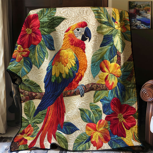 Rynx | Scarlet Macaw Haven Quilt