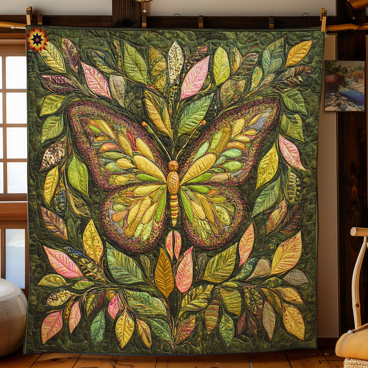 Rynx | Leaves Butterfly Duvet