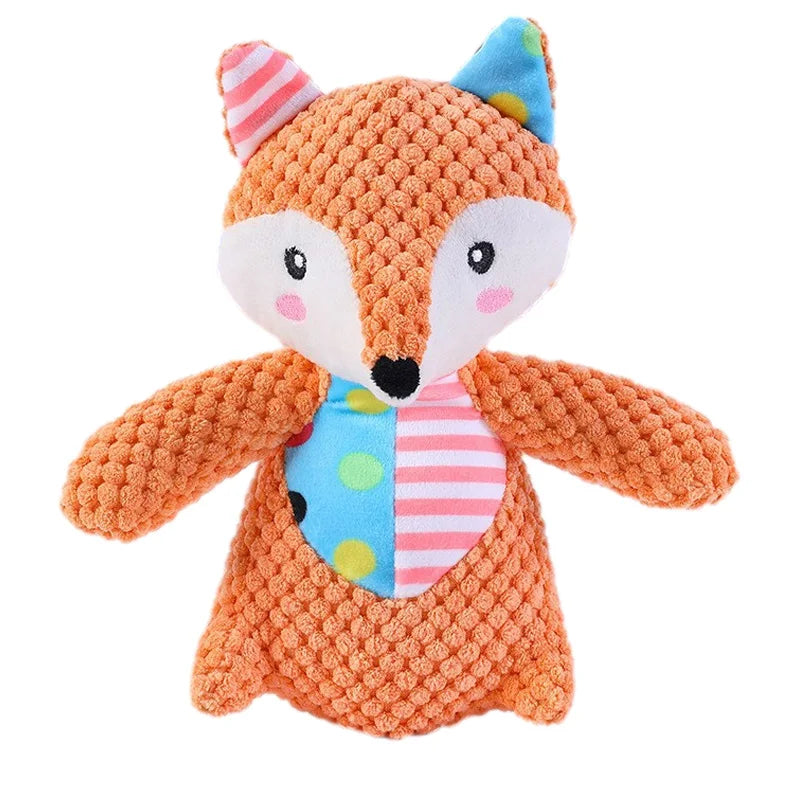 Rynx | Plush Squeaky Dog Toy for Teeth Cleaning & Interactive Play