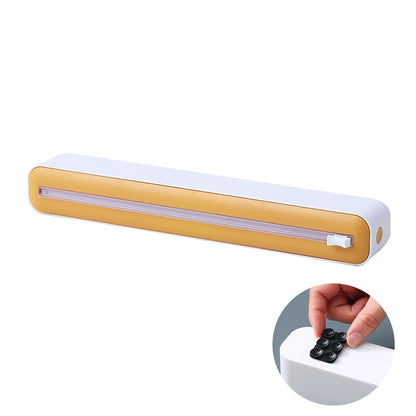 Rynx | Magnetic Kitchen Wrap Dispenser with Cutting Mechanism | Multi-purpose Organizer for Foil, Film & Paper