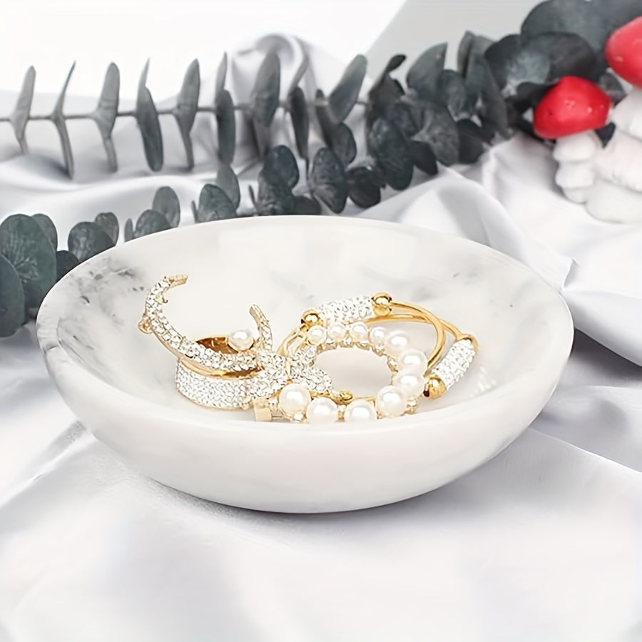 Rynx | MarbleServe-Bowl - Elegant Marble Decorative Bowl for Home & Kitchen