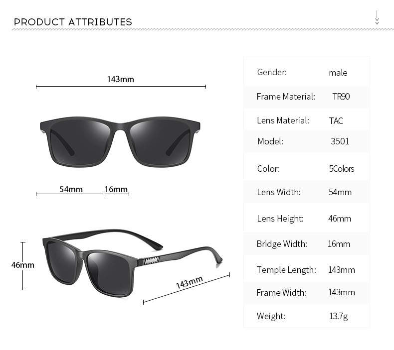 RYNX | Men'S Polarized Sunglasses