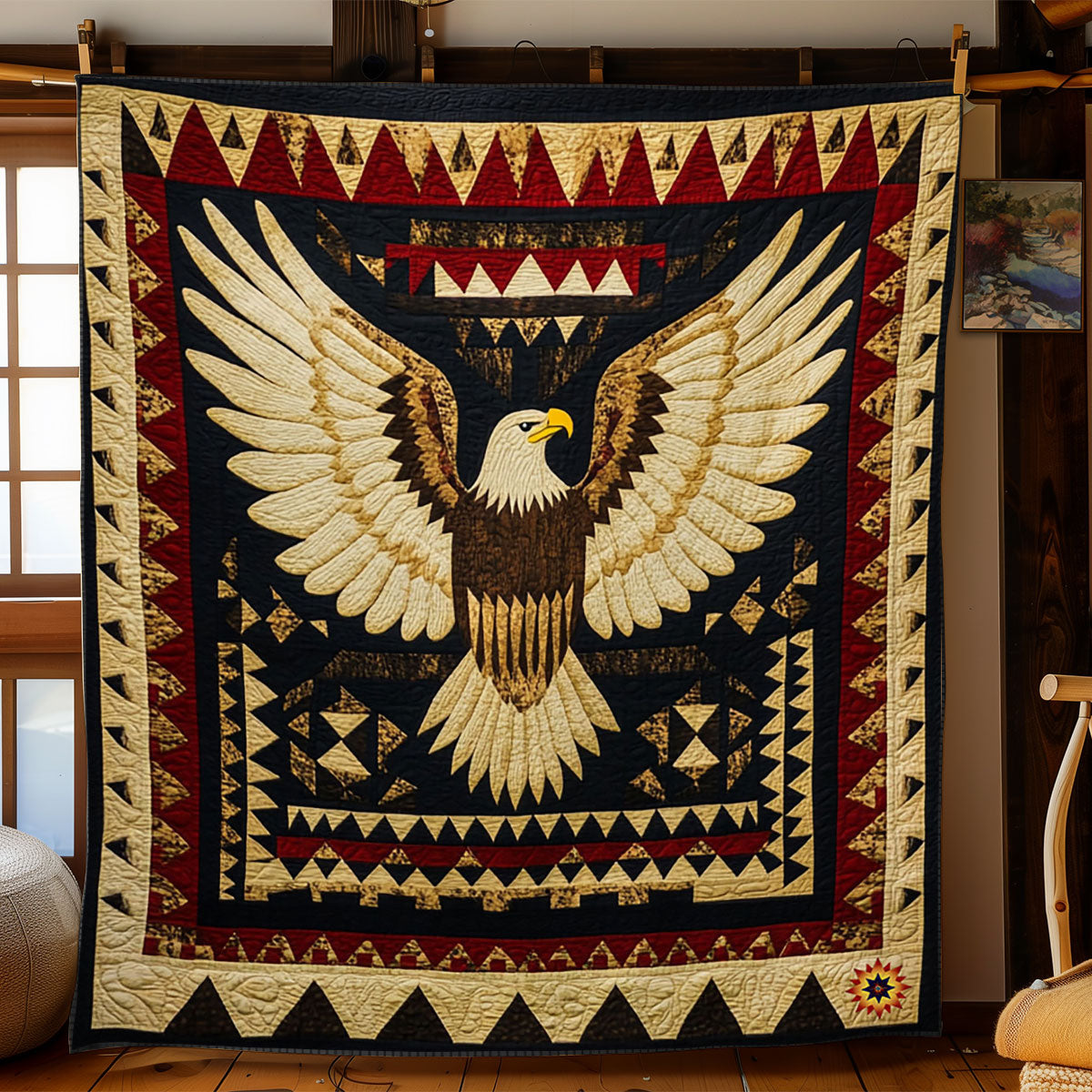 Rynx | Eagle Native American Quilt
