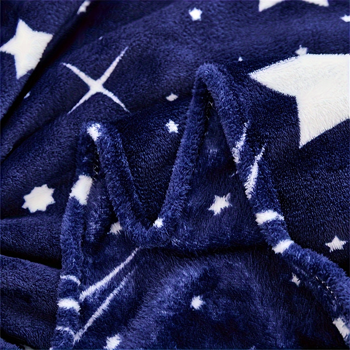 Rynx | Meteor Pattern Fleece Blanket – Soft and Warm, For Sofa, Bed, Office, Camping and Travel
