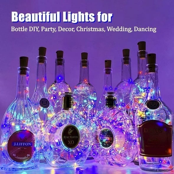 Rynx | LED bottle light cork night light DIY decor