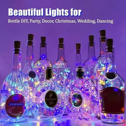 Rynx | LED bottle light cork night light DIY decor