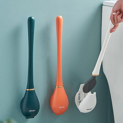 RYNX | Modern Flexible Silicone Toilet Brush