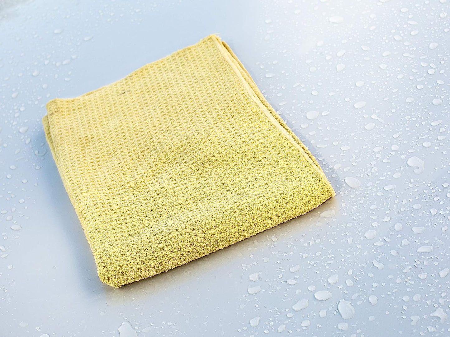 Rynx | Meguiar's X2000 Water Magnet Microfiber Drying Towel, 1 Pack, Yellow, 22" x 30