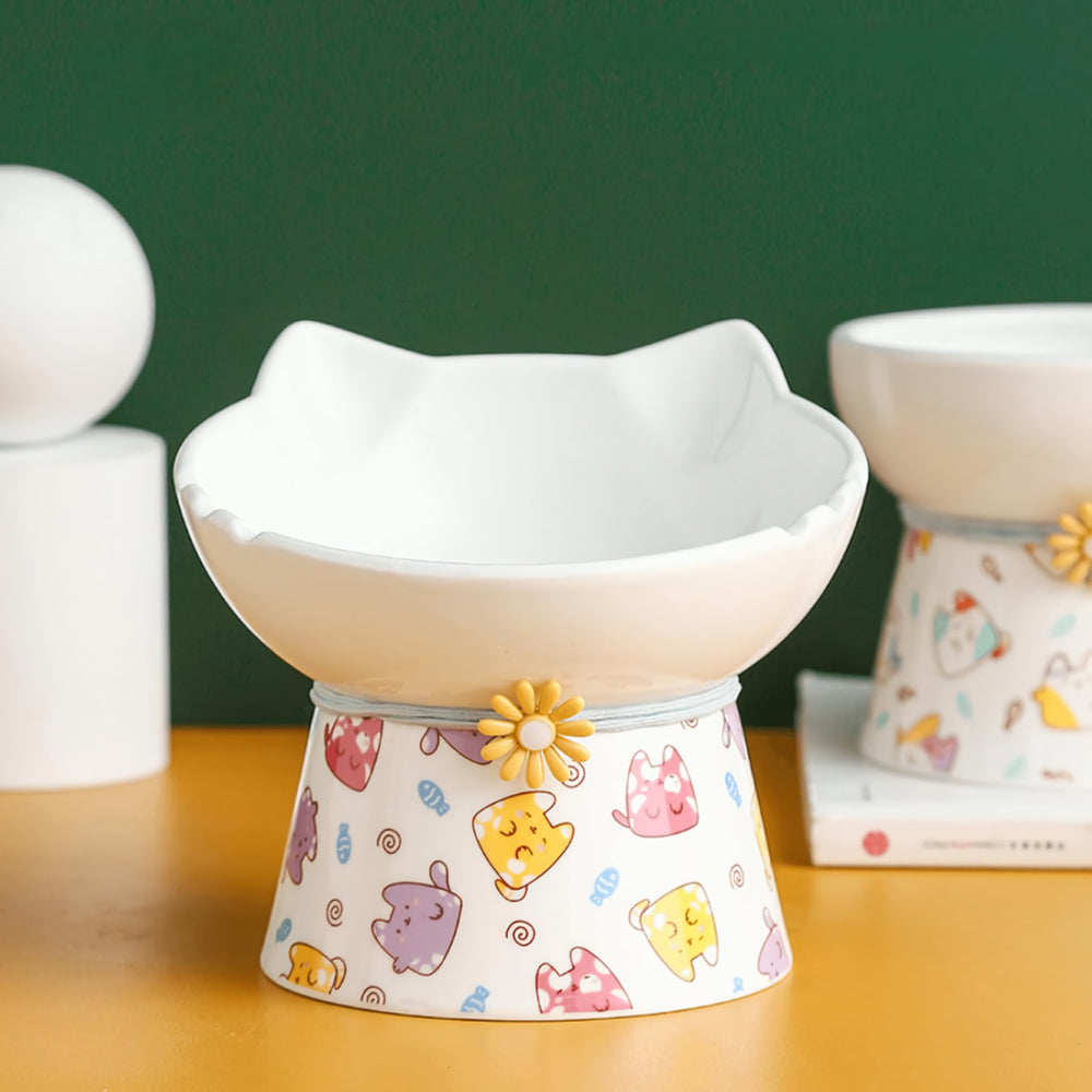 Rynx | High-Quality Ceramic Cat Bowl