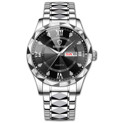 Rynx | Waterproof Luminous Dual Calendar Watch Men