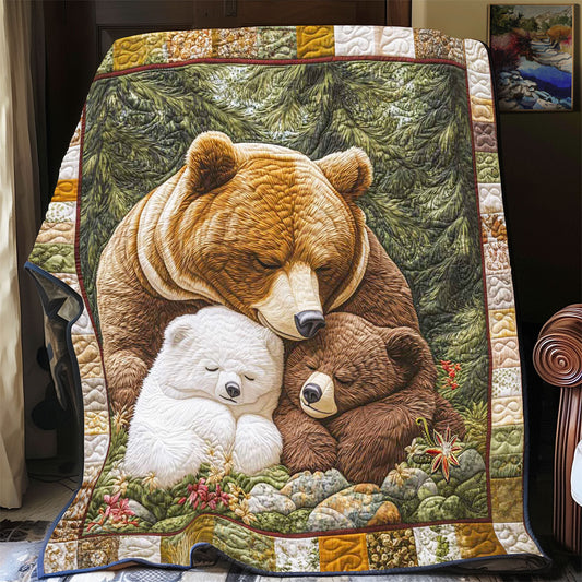 Rynx | Hibernation Bear Family Quilt