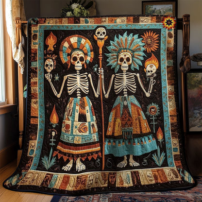 Rynx | Day of the Dead Holy Tradition Quilt