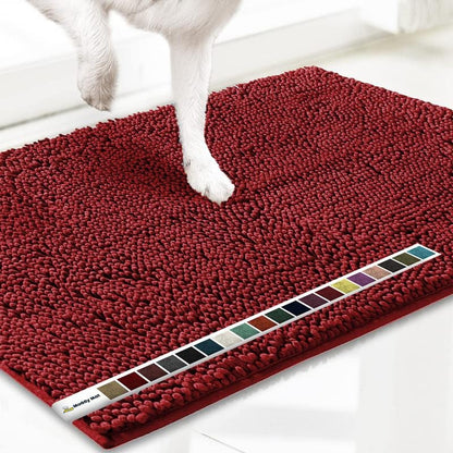 Rynx | Absorbent Chenille Entryway Rug – Non-Slip & Easy to Clean