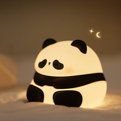 Rynx | PandaGlow - Cute Large Panda LED Night Light with Touch Control and Rechargeable Battery