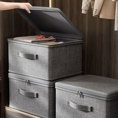 Rynx | Modern Stackable Waterproof Storage Box – Large Capacity, For Multiple Purposes
