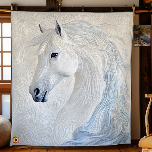 Rynx | Abstract Blue Horse Blanket