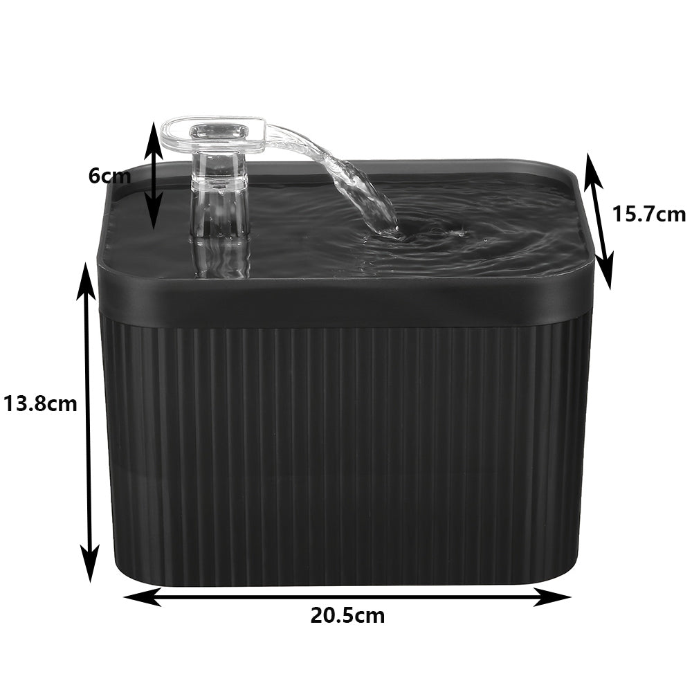 Rynx | 2.5L Automatic Cat Water Fountain with USB Silent Pump and Circulating Filter